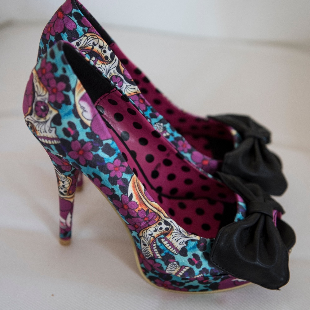 Iron Fist Kisumu Peep Toe Platform High Heels 9